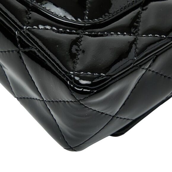 Chanel Matelasse Patent Leather Chain Wallet Shoulder Bag - Picture 7 of 10